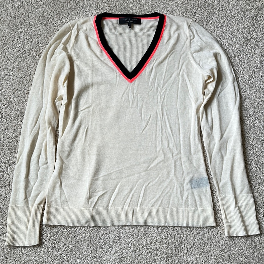 NWOT Rag $ Bone V Neck Sweater